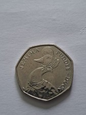 2016 50p Fifty Pence Coin Jemima Puddleduck In Great Condition
