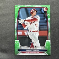 2023 Bowman Shohei Ohtani GREEN 20/99 SP #51   