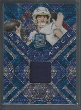 2023 Panini Spectra #BRI-JHE Justin Herbert Brilliance Neon Blue #/50