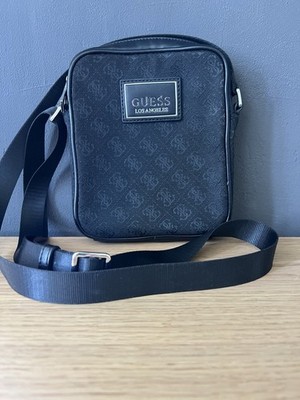 GUESS Los Angeles Umhängetasche schwarz