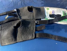 Used Black Medium Back on Track Hock Boots -Comes With Original Bag