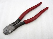 Vintage Klein Tools 7" Diagonal Cutting Pliers 220-7SN Made in USA