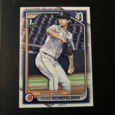 2024 Bowman Draft - Ethan Schiefelbein #BD-7 (RC) Tigers