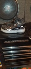 heelys size 6 kids Black Low Top Sneakers Lace Up Hook Loop,
