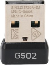 USB Dongle Mouse Receiver Adapter Replacement for G502 Lightspeed Wireless Ga...