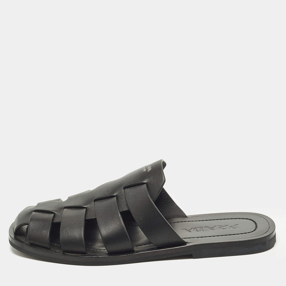 NEW PRADA Fisherman Man Sandals UK Size 8 Prada Men main image 4