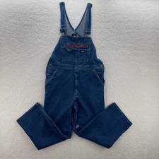 Dickies Overalls Mens Medium Blue Bibs Workwear Farm Outdoor Chore Ranch Denim