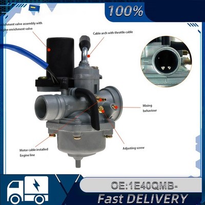 Vergaser für Minarelli CPI Generic ATU Explorer QMB Keeway SACHS 1E40QMB Roller