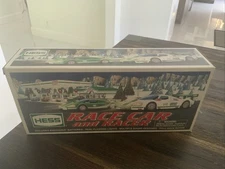2009 HESS Trucks Race Car and Racer Lights & Sound New In Box, Never Opened