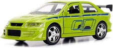 Mitsubishi Lancer Evolution VII Green Fast Furious Diecast