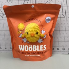 New Woobles Pierre the Yellow Penguin Crochet Hobby Kit For Beginners