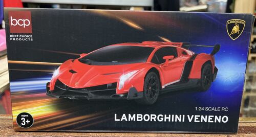Best Choice Products 1/24 Officially Licensed RC Lamborghini Veneno Sport Racing - Picture 1 of 3