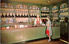 Williamsburg VA Virginia Apothecary Pasteur-Galt Advertising Vintage Postcard