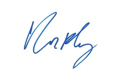Michelle Rodriguez autograph signed 10x15 cm index card