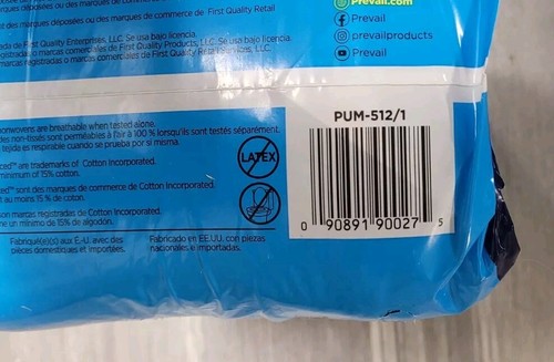 "40 Prevail for Men Pull On Pequeño/Mediano Desechable Máxima Absorción 28""/40""" - Imagen 3 de 4
