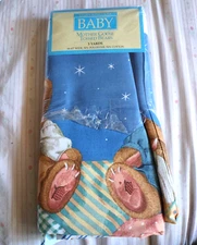 Daisy Kingdom Cherished Teddies Mother Goose Tossed Bears Sewing Fabric 3 Yards