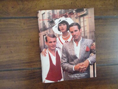 1984 Detroit TV Mag(JANE  SEYMOUR/HART  BOCHNER/ZELIKO IVANEK/THE SUN ALSO RISES