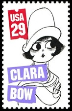 US 2820 Stars of the Silent Screen Clara Bow 29c single MNH 1994