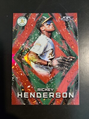 2017 Topps Fire Red Flame Rickey Henderson #88 HOF | eBay