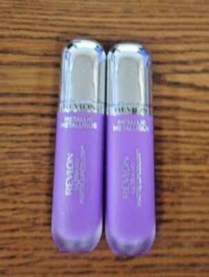 LOT OF 2 REVLON ULTRA HD MATTE LIP COLOR METALLIC 710 HD DAZZLE 0.2oz EACH