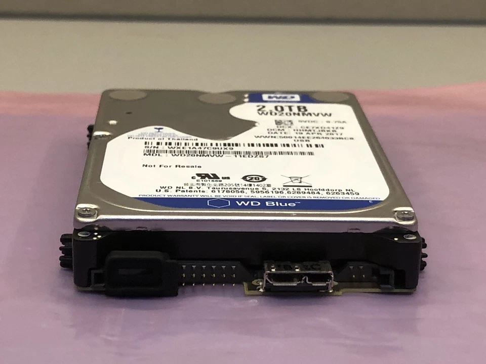 Western Digital WD20NMVW-11EDZS7 2TB USB Hard Drive WXE1 DCM:HHMTJBKB April 2017 - Image 3 of 4