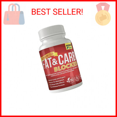 Maximum Slim Fat & Carb Blocker Pure Kidney Bean Extract for Weight Loss and App