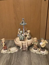 Hummel Spring Dance Floor With Maypole And Ring Around The Rosie Girls