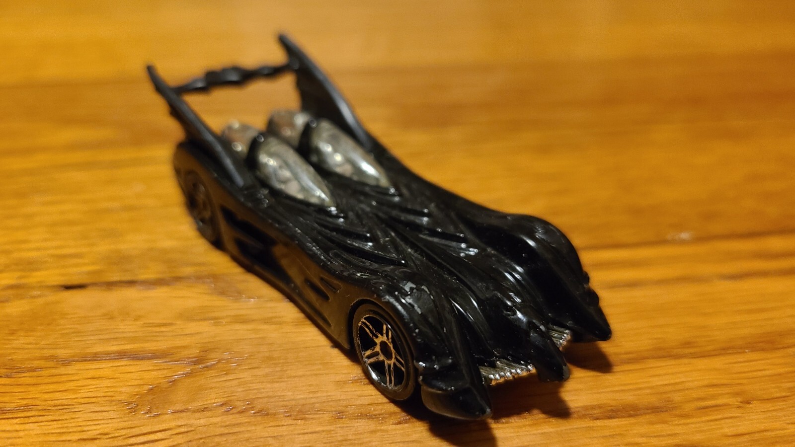 Hot Wheels Batmobile DC Comics s03 Malaysia Old School 90s Burton