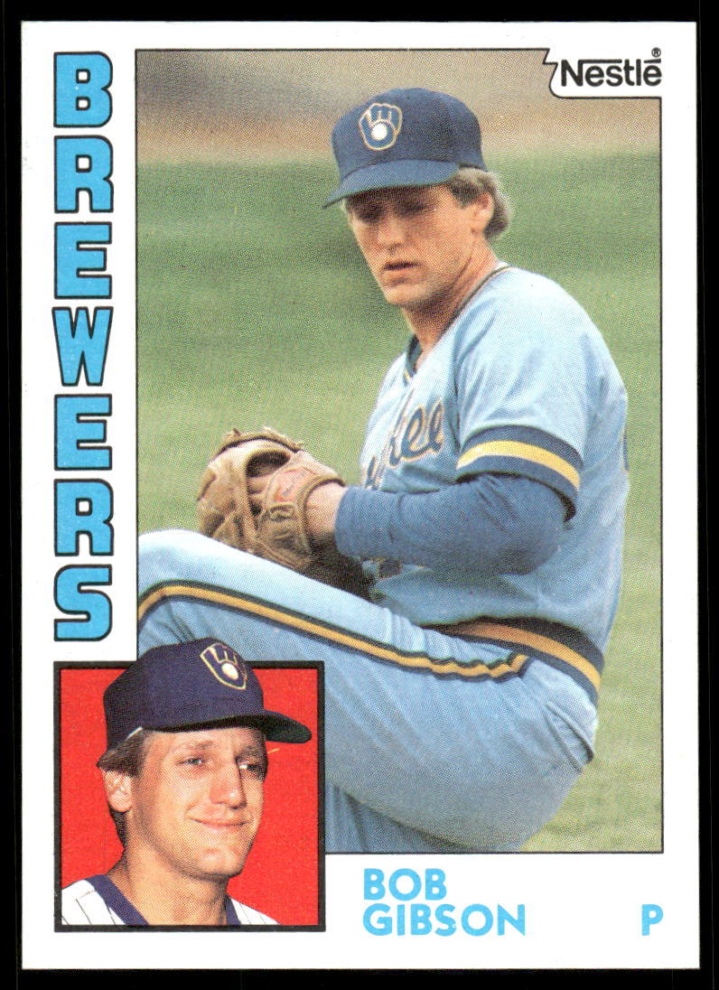 1984 Topps Nestle #349 Bob Gibson - VG