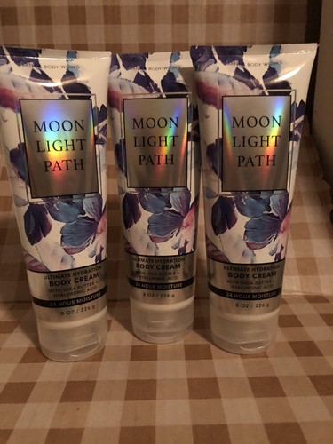 BATH AND BODY WORKS X3 Moonlight Path Body Cream