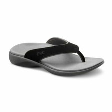 Dr Comfort Shannon Womens Leather Diabetic Flip Flops