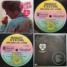 BOBBY VINTON MY MELODY OF LOVE 1976 UNIQ CVR & ERROR! MEGARARE CHILEAN PRS ONLY!