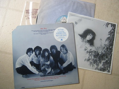 PATTI SMITH 1979 "WAVE" WHITE LABEL PROMOTIONAL LP NEW/MINT w/PRINTED INSERT - Picture 2 of 2