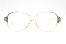 Vintage Terri Brogan 8778 10 Transparent Oval Glasses Frame NOS