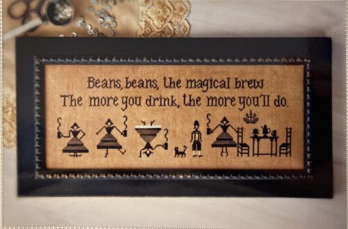 Plum Street Samplers Beans, Beans Paulette Stewart NEW! Coffee Espresso Latte - Picture 2 of 5