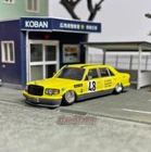 MASTER 1:64 painting Benz 560SEL W126 S-level Alloy Car Model Diecast Hobby Toys