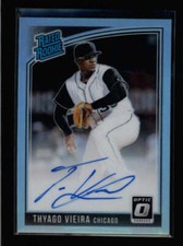 THYAGO VIEIRA 2018 DONRUSS OPTIC RATED ROOKIE PRIZM AUTO #23/35 AX3366