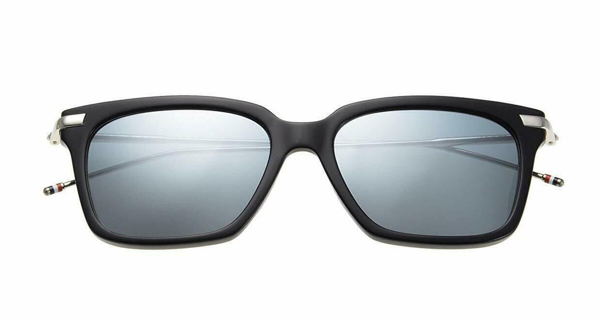 THOM BROWNE Sunglasses TB-701-H-NVY-SLV-53 Navy Sunglasses THOM BROWNE Sunglasses TB-701-H-NVY-SLV-53 Navy Sunglasses