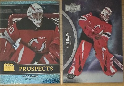 2021-22 Metal Universe Nico Daws Premium Prospects Sapphire RC #PP-29 ¸ Base