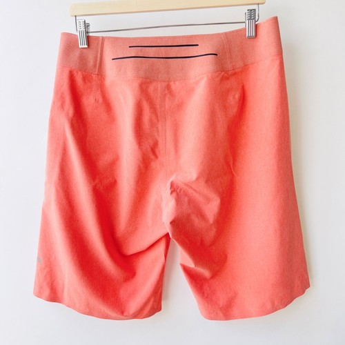 Lululemon Men board shorts , coral, Size 34 B160 - Picture 2 of 7