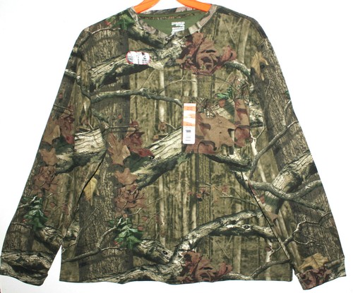 MOSSY OAK BREAK-UP INFINITY LONGSLEEVES HENLEY 2XL(50-52) MEN LONG SLEEVES
