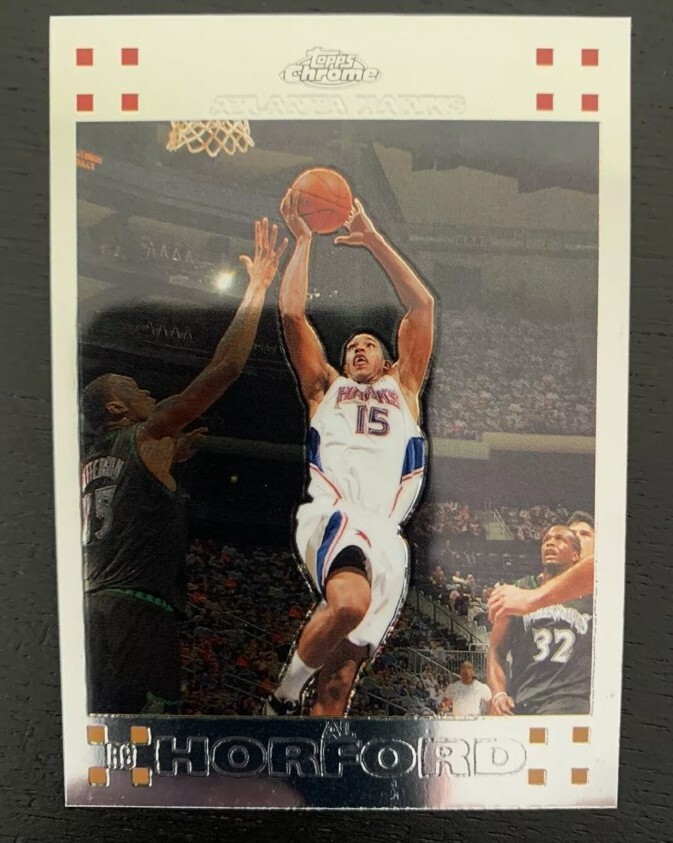 Al Horford Rookie 200708 Topps Chrome 160 RC Boston Celtics MVP?? eBay