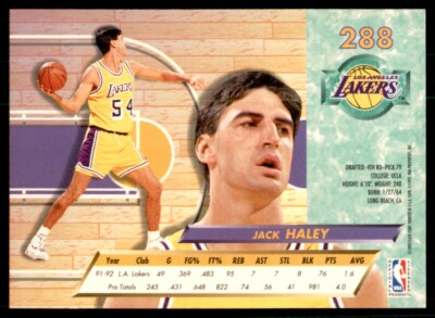 ジェリー☆ 1992-93 Fleer Ultra - Jack Haley #288 for sale | eBay