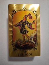 Stamping Gold Foil Tarot Exquisite Board Game Divination Cards BOX BRAND NEW