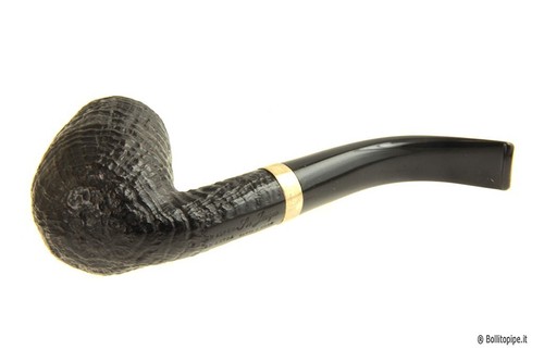 Pipa rodata: Ser Jacopo - sabbiata con vera in argento - Bent Billiard - Imagen 6 de 7