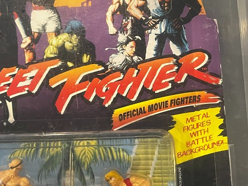 Graded Capcom Street Fighter 1994 Hasbro metal figure Sagat Vs Masters Prototype - Picture 4 of 14