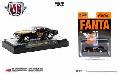 M2 Machines Coca-Cola Release A49 1968 Pontiac Firebird 400 H.D.
