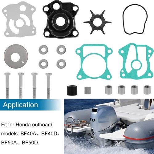 Water Pump Impeller Repair Kit for Honda Outboard 40Hp 50Hp BF40A BF50A