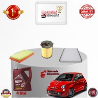 Inspektionskit Filter + ÖL Xfiat 500 0.9 Twin Air 48KW 65CV Von 2012->