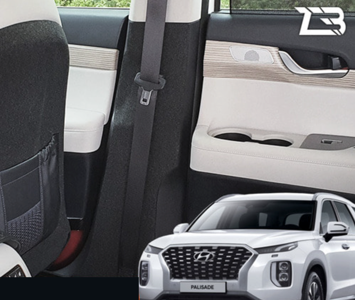 Seat Belt Side Cover Felt Anti-Scratch Black 2Pcs for Hyundai